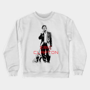 eric clapton visual art Crewneck Sweatshirt